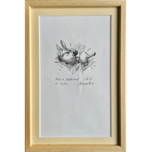 Iassen Ghiuselev Framed Algraphy Alice in Wonderland Ch VI White Rabbit